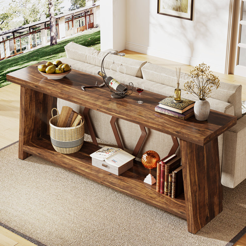 Small living room console table discount